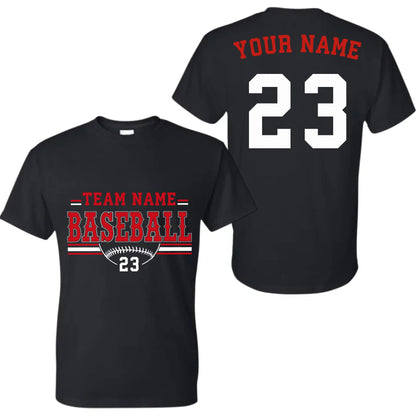 black t-shirt mk