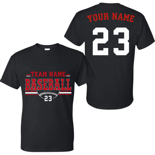 black t-shirt mk