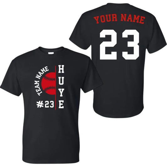 black t-shirt mk