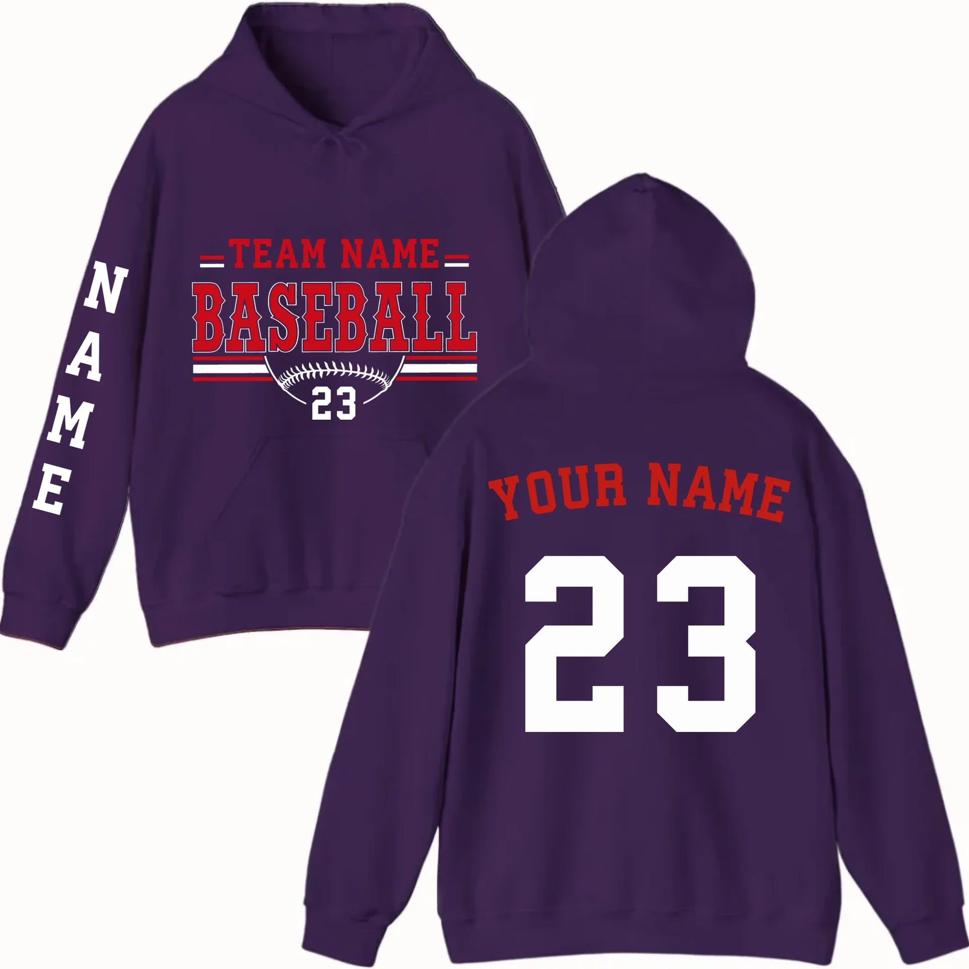 New Hoodie-Purple