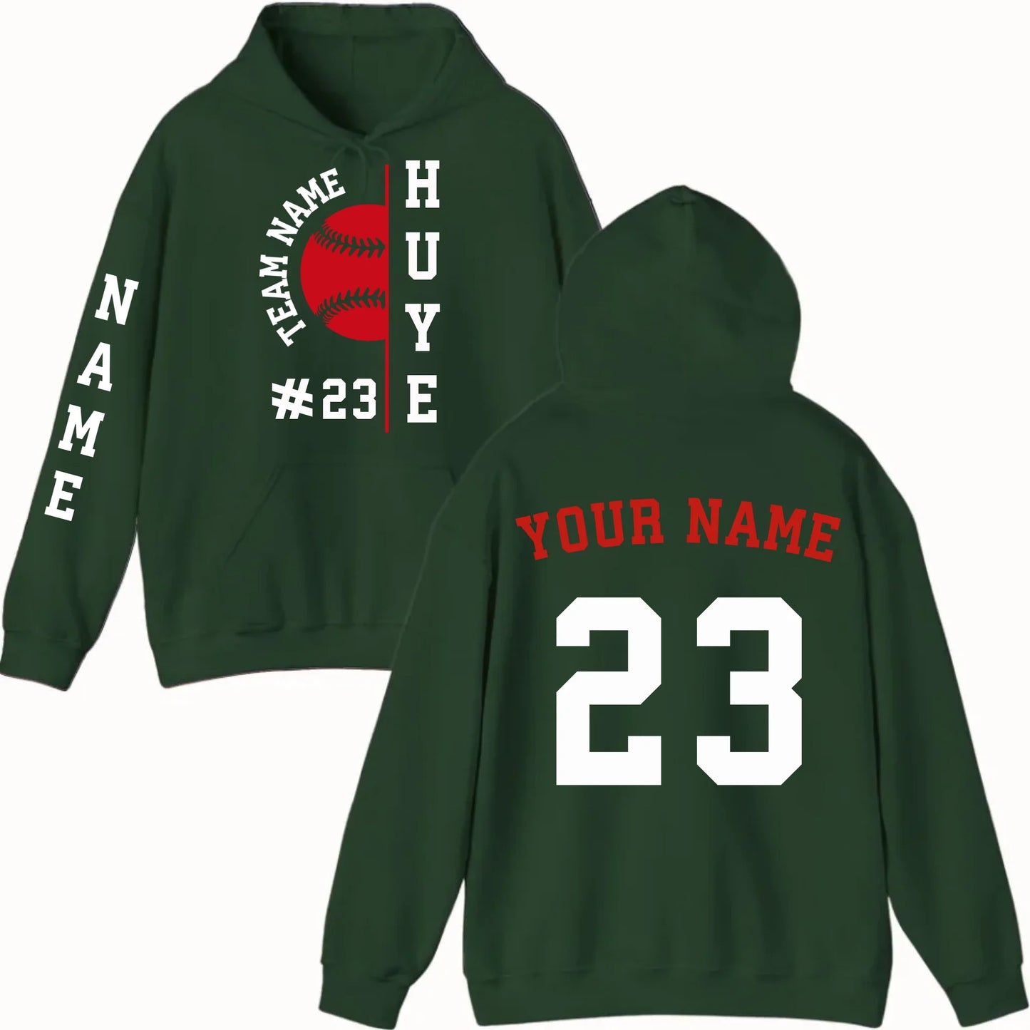 New Hoodie-Green