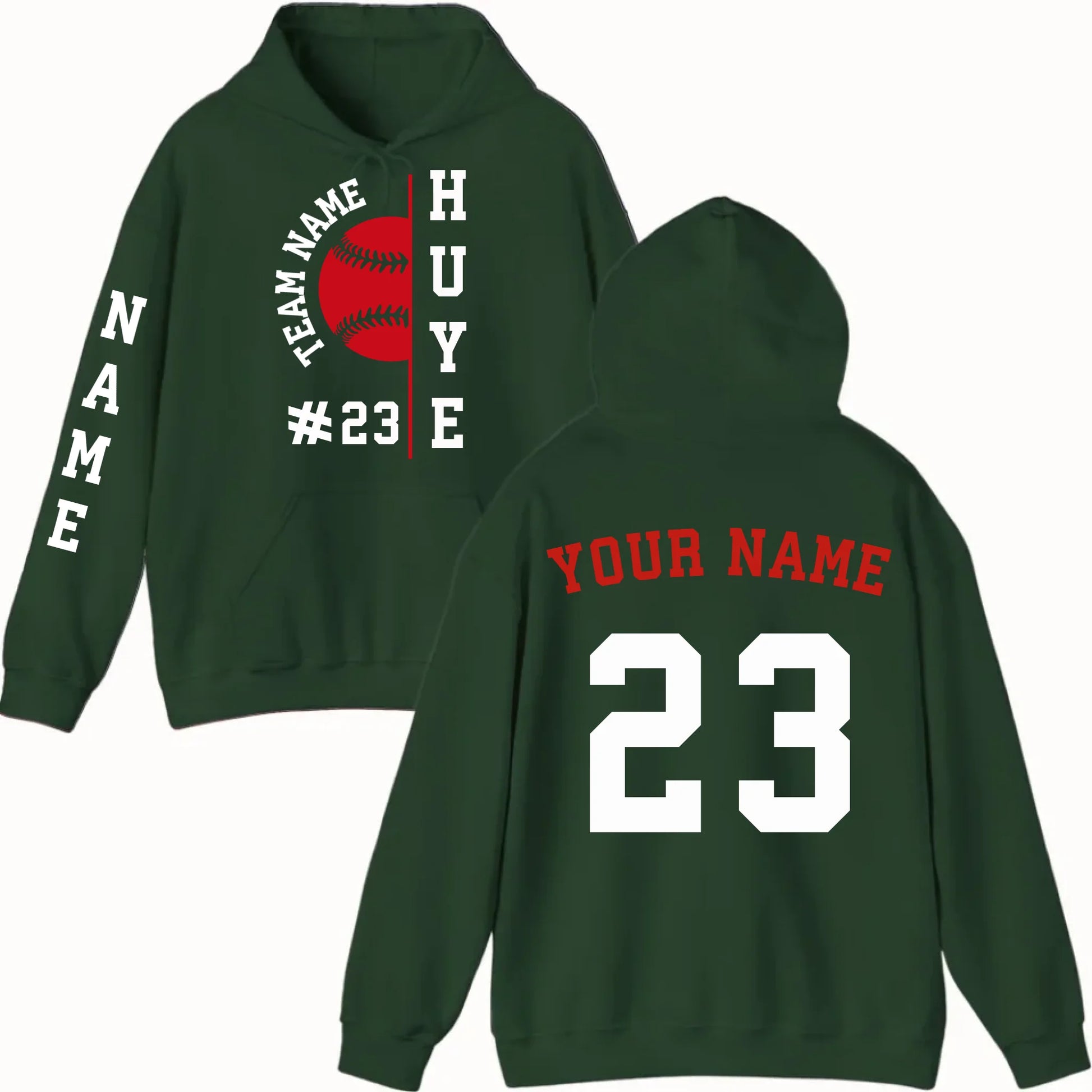 New Hoodie-Green