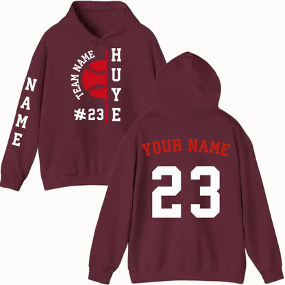 New Hoodie-Maroon
