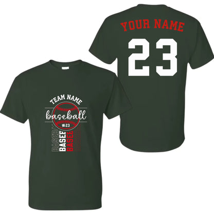 forest green t-shirt mk