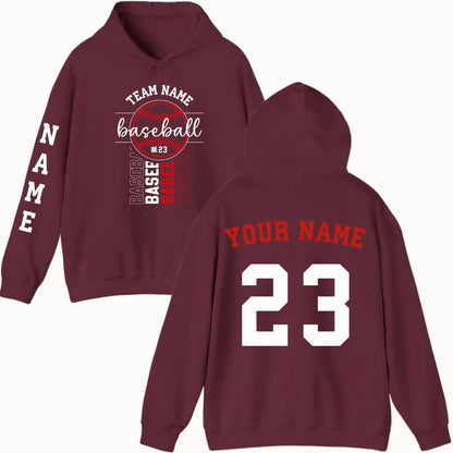 New Hoodie-Maroon