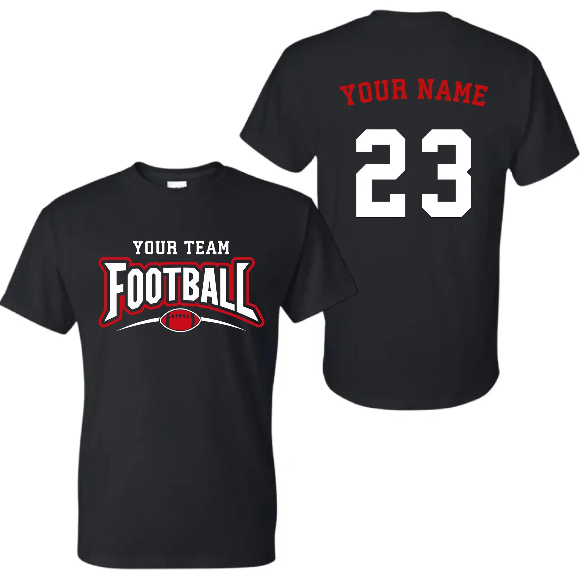 black t-shirt mk