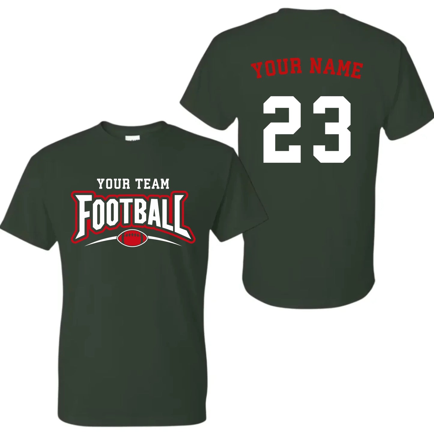 forest green t-shirt mk
