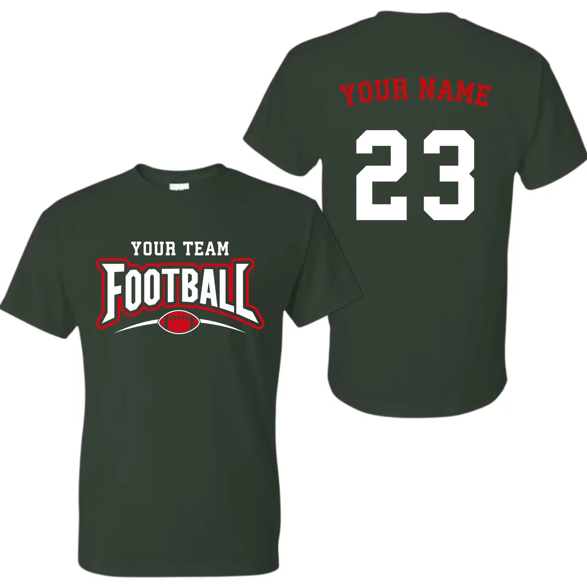 forest green t-shirt mk