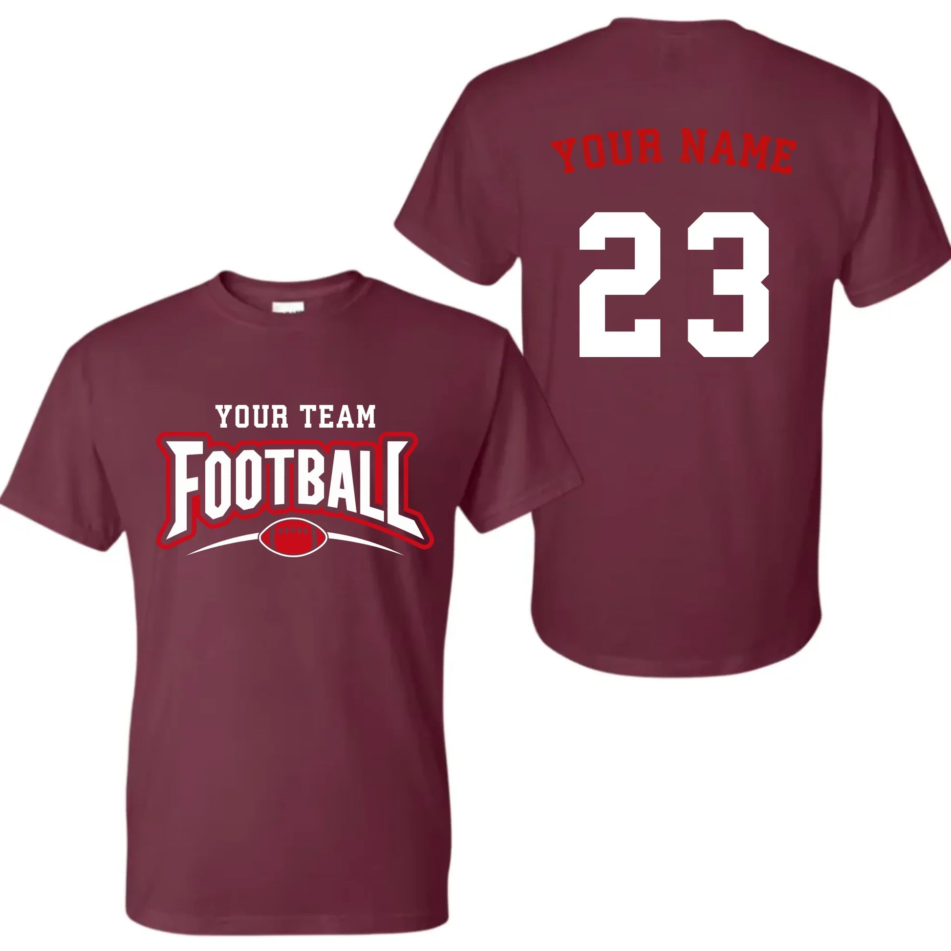 Maroon-mk-t-shirt