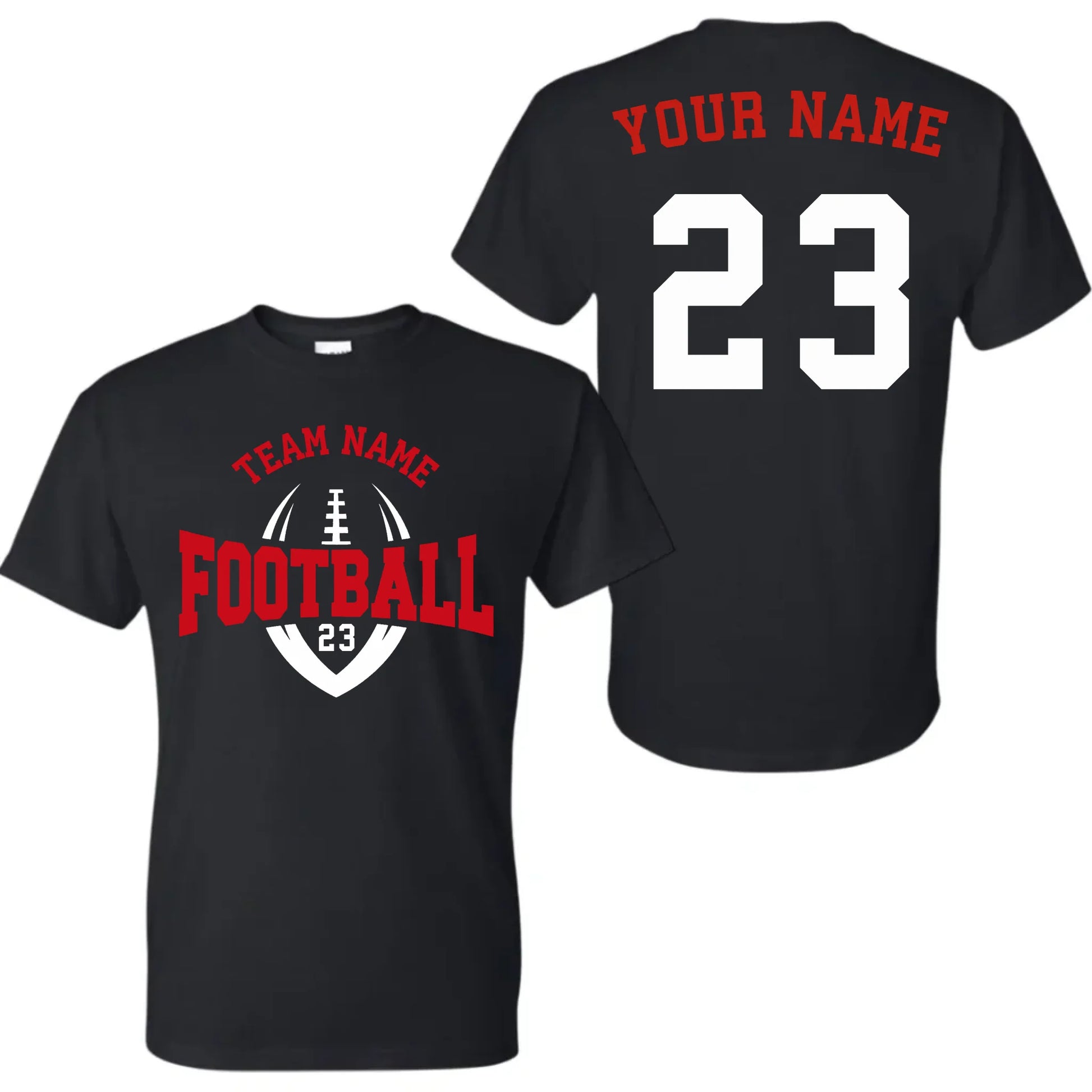 black t-shirt mk