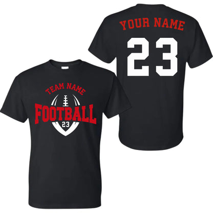 black t-shirt mk