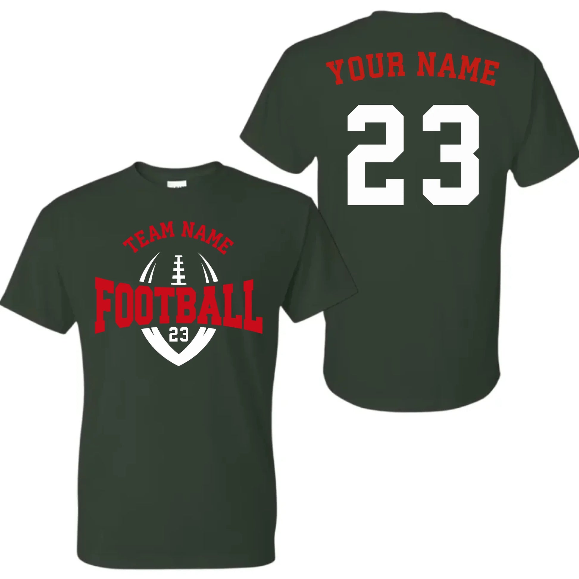 forest green t-shirt mk