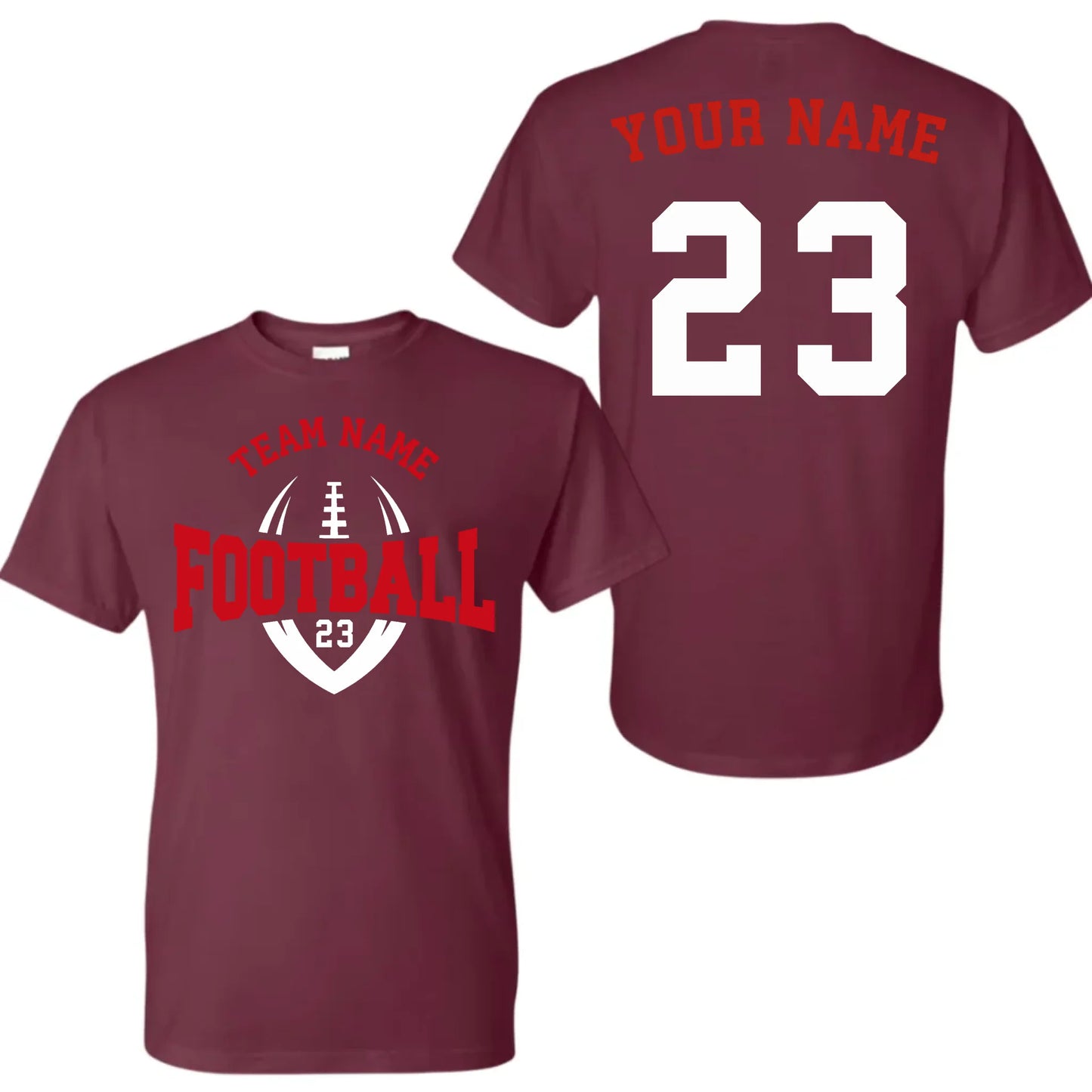 Maroon-mk-t-shirt