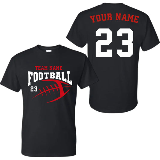 black t-shirt mk