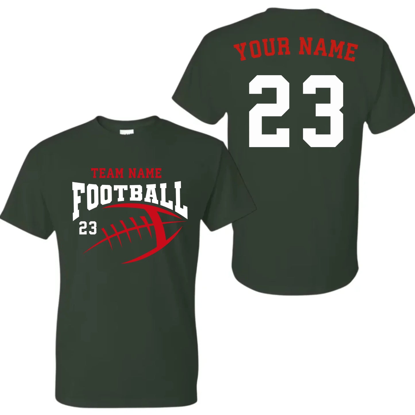 forest green t-shirt mk