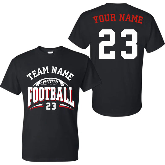 black t-shirt mk