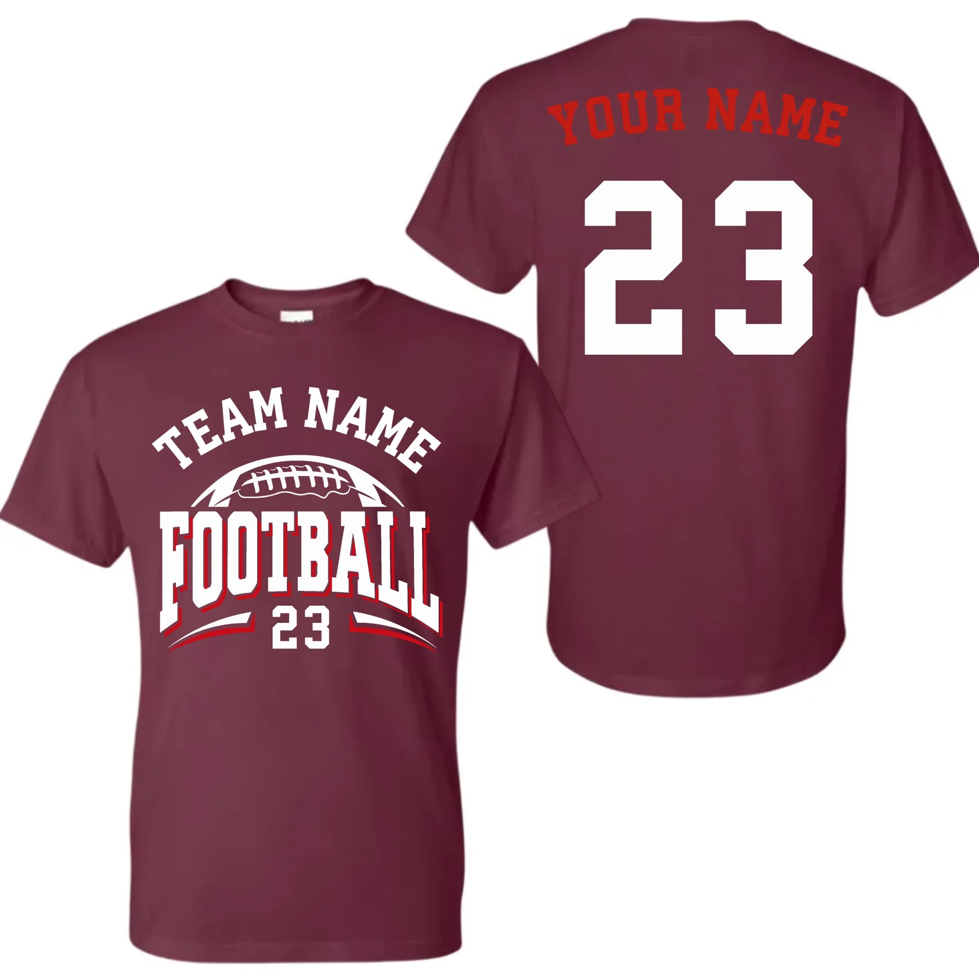Maroon-mk-t-shirt