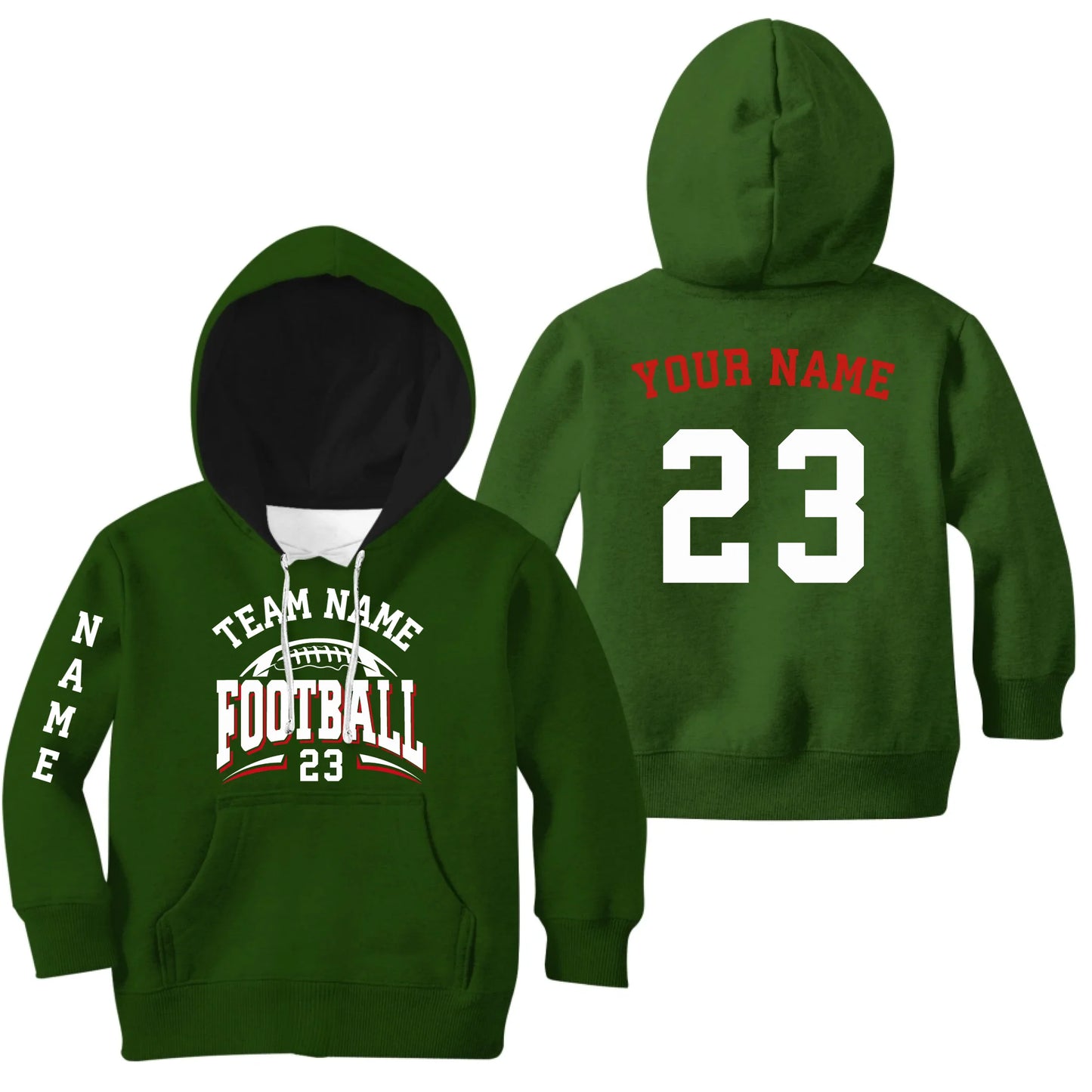 Green Kids-Hoodie