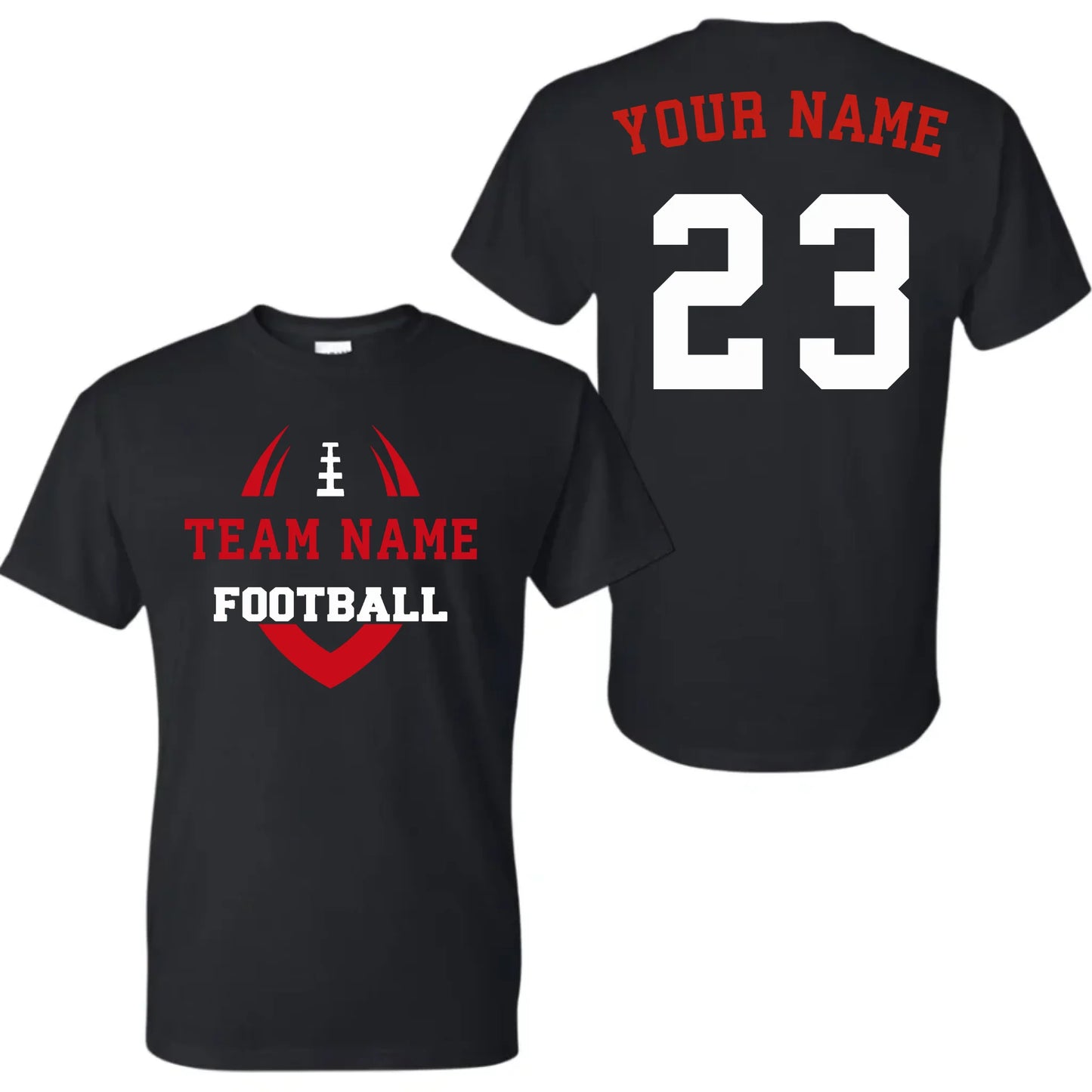 black t-shirt mk