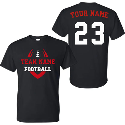 black t-shirt mk