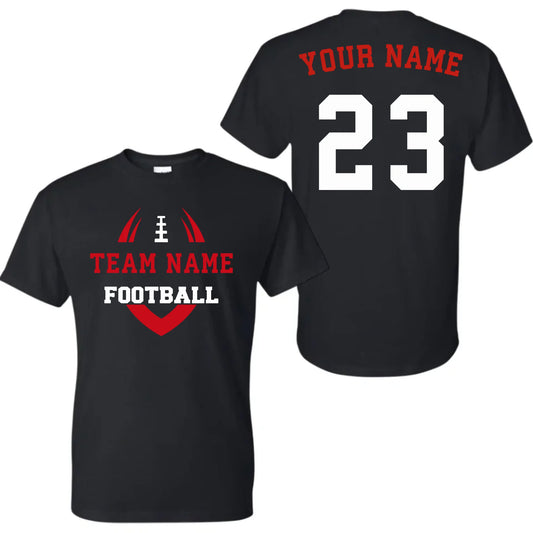 black t-shirt mk