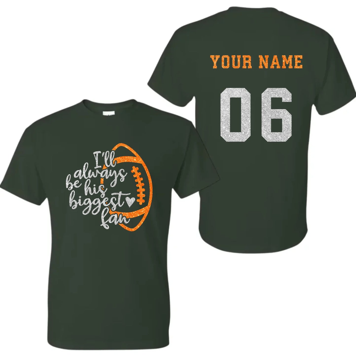 forest green t-shirt mk
