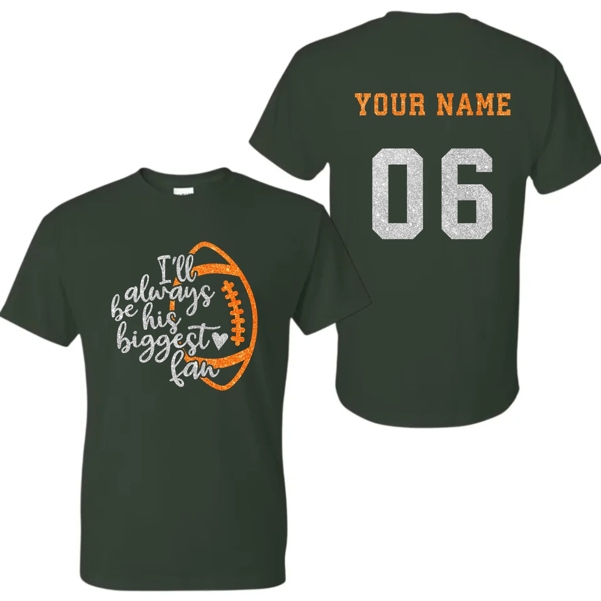 forest green t-shirt mk