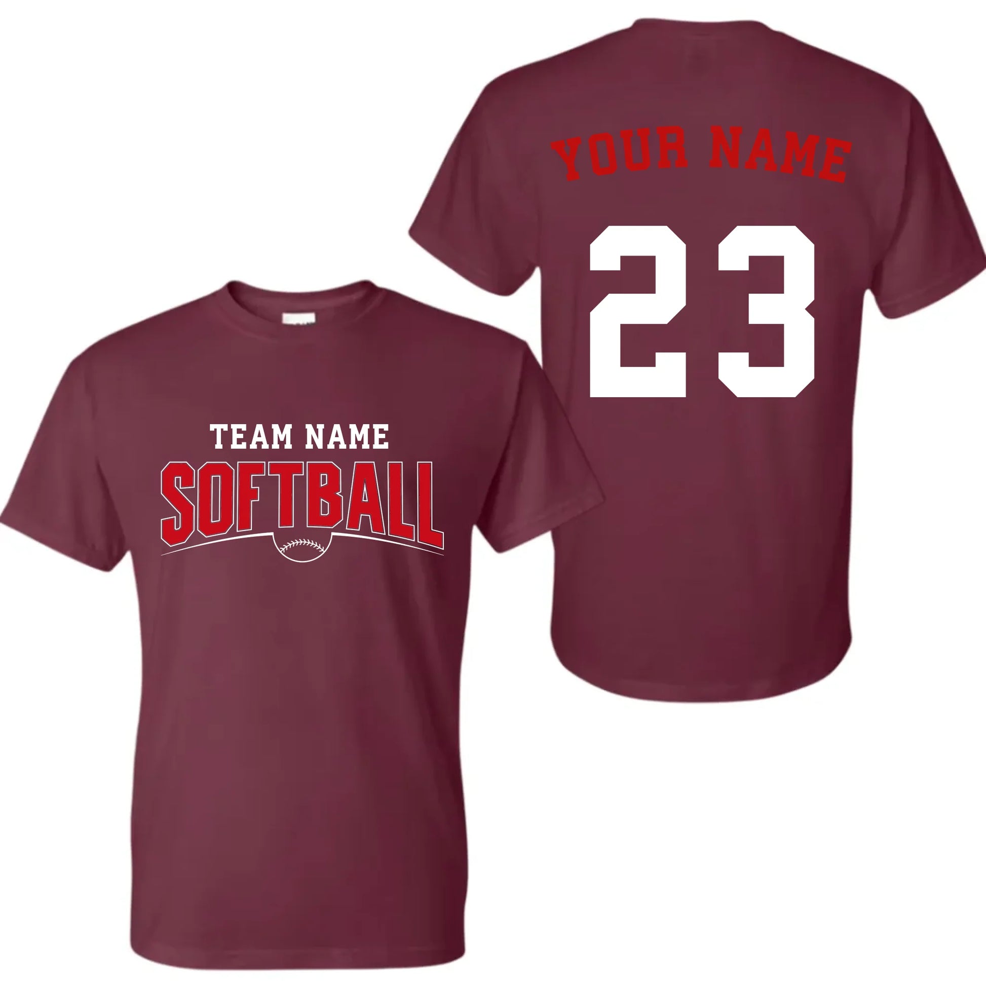 Maroon-mk-t-shirt