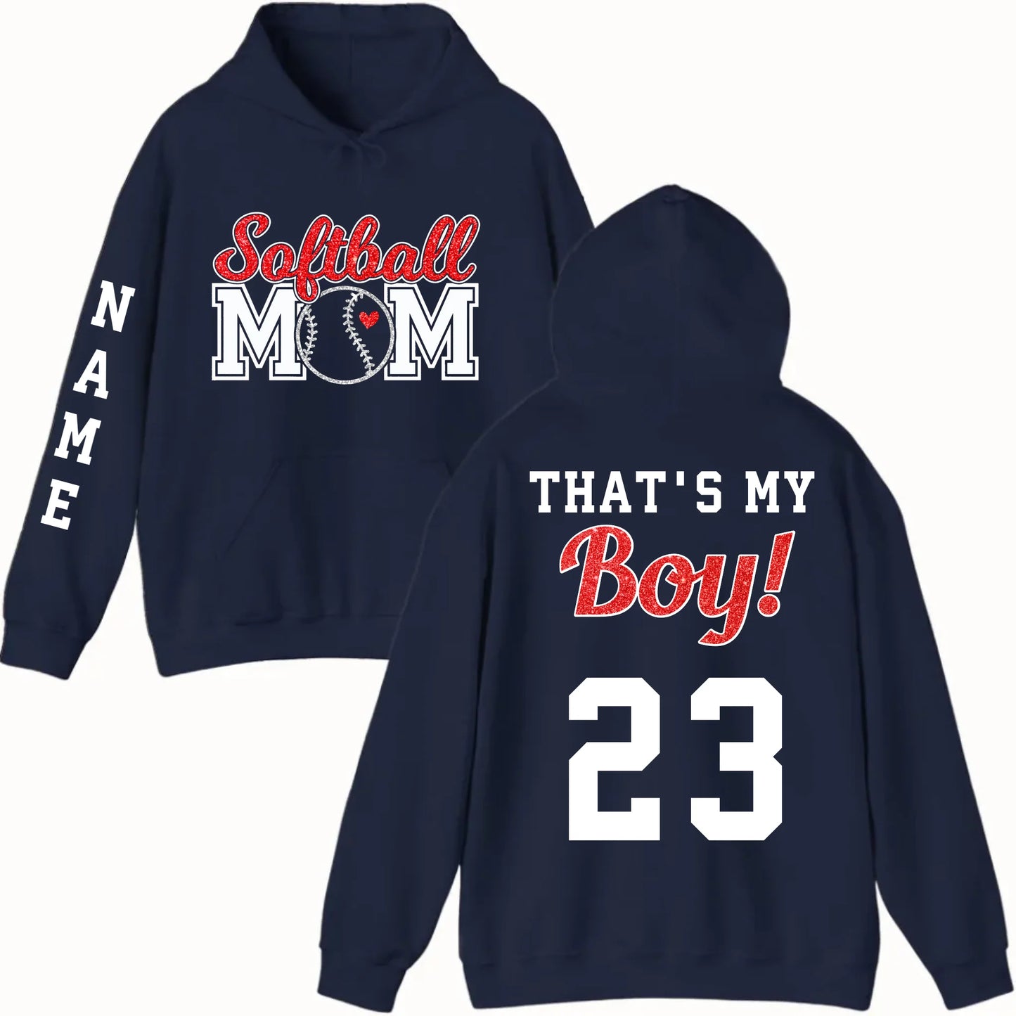 New Hoodie-navy
