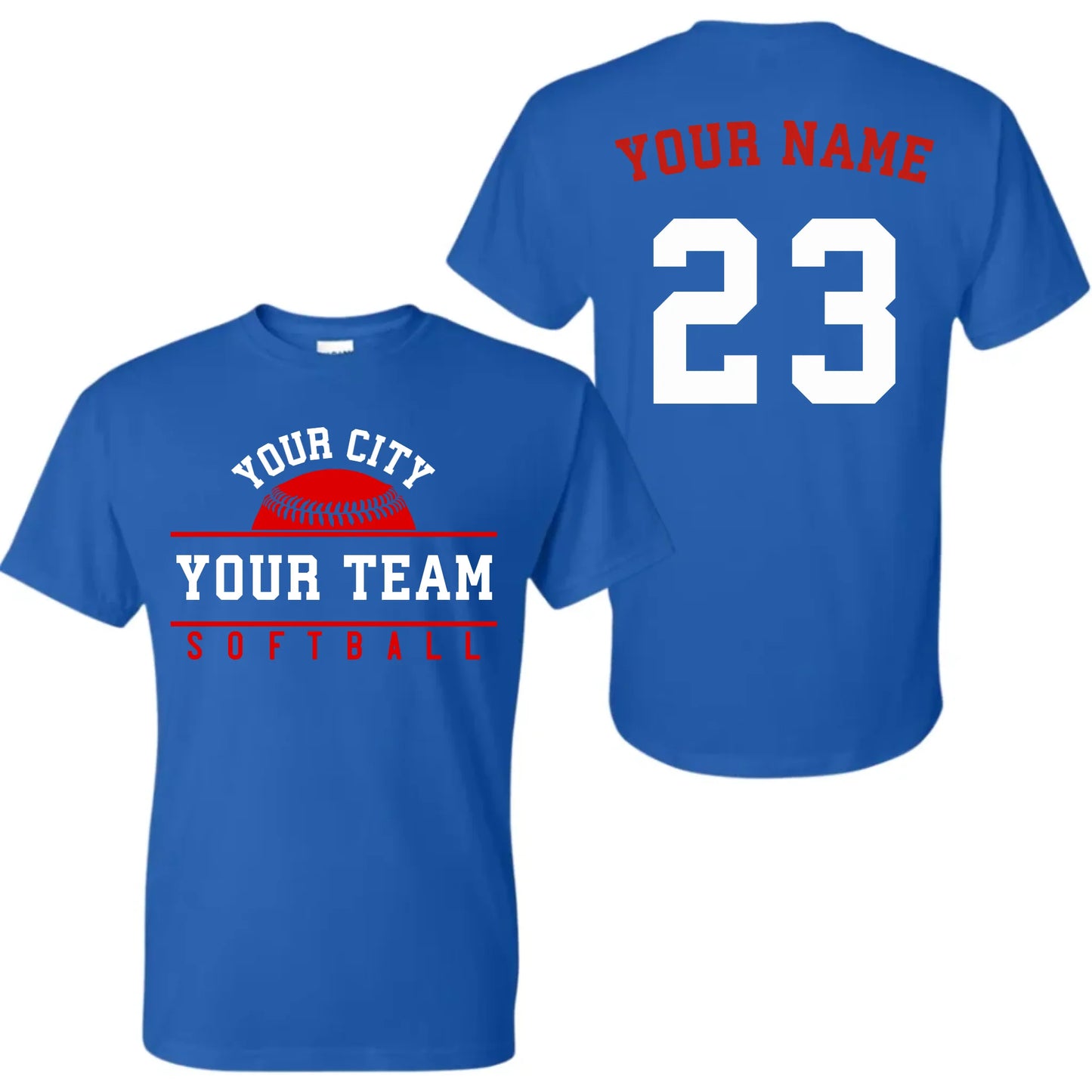 Blue t-shirt mk