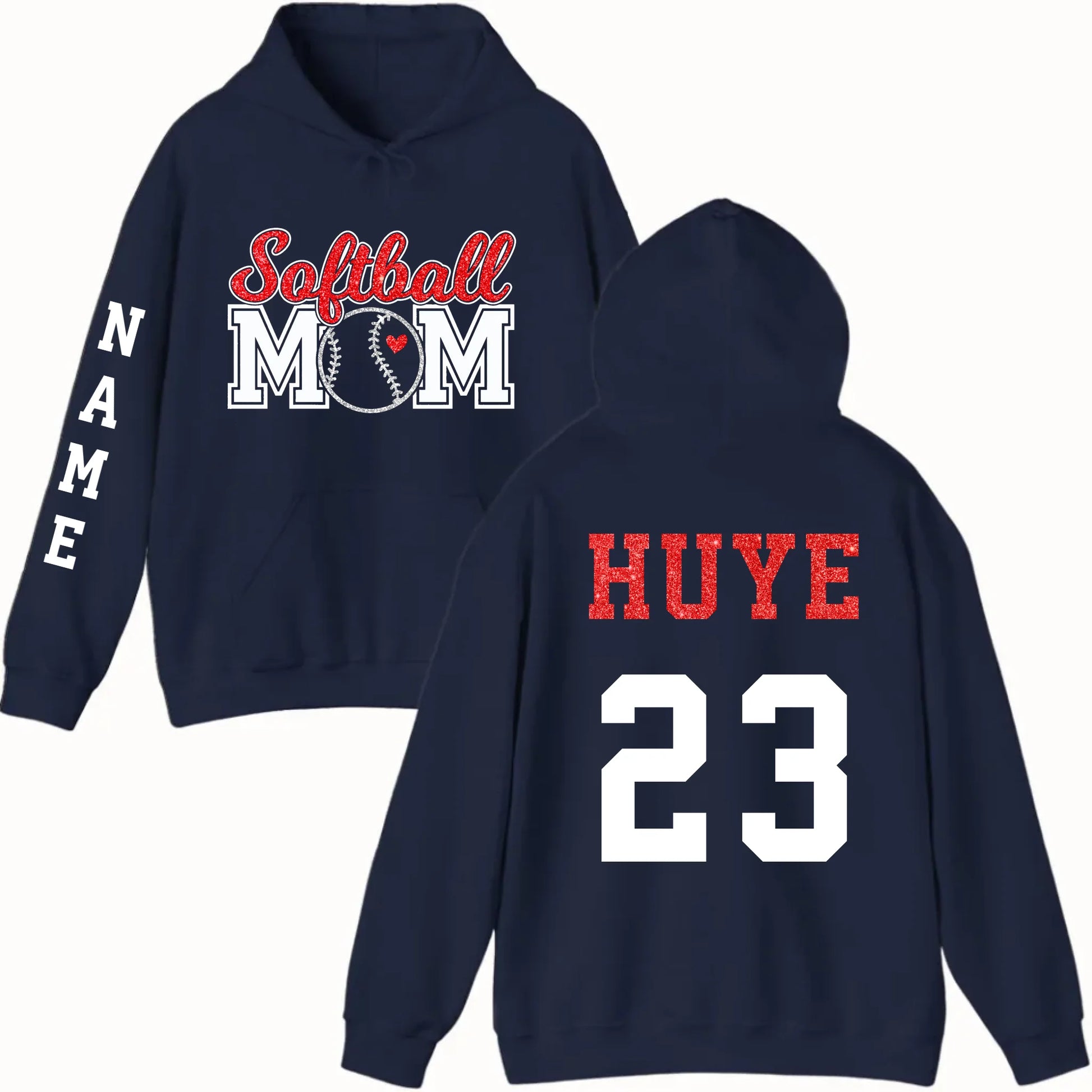 New Hoodie-navy