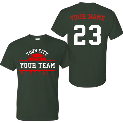 forest green t-shirt mk