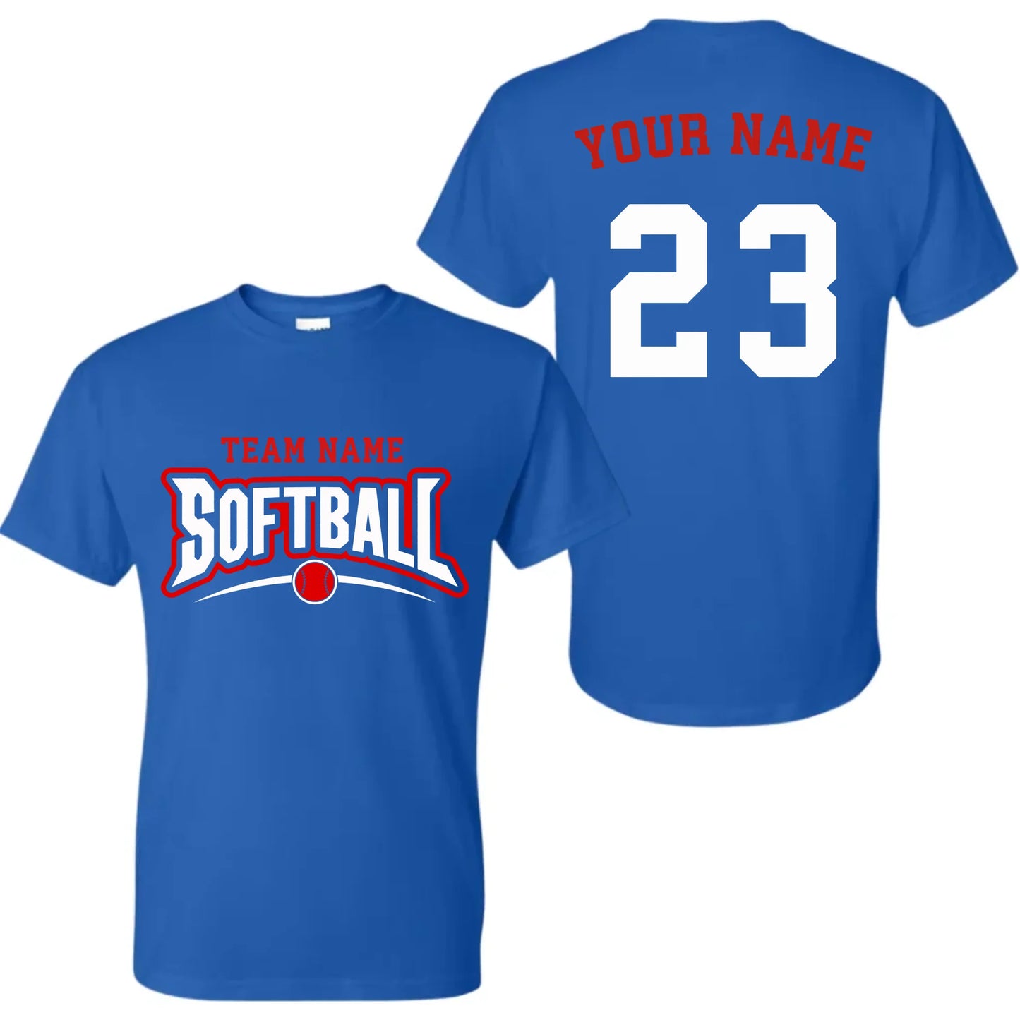 Blue t-shirt mk