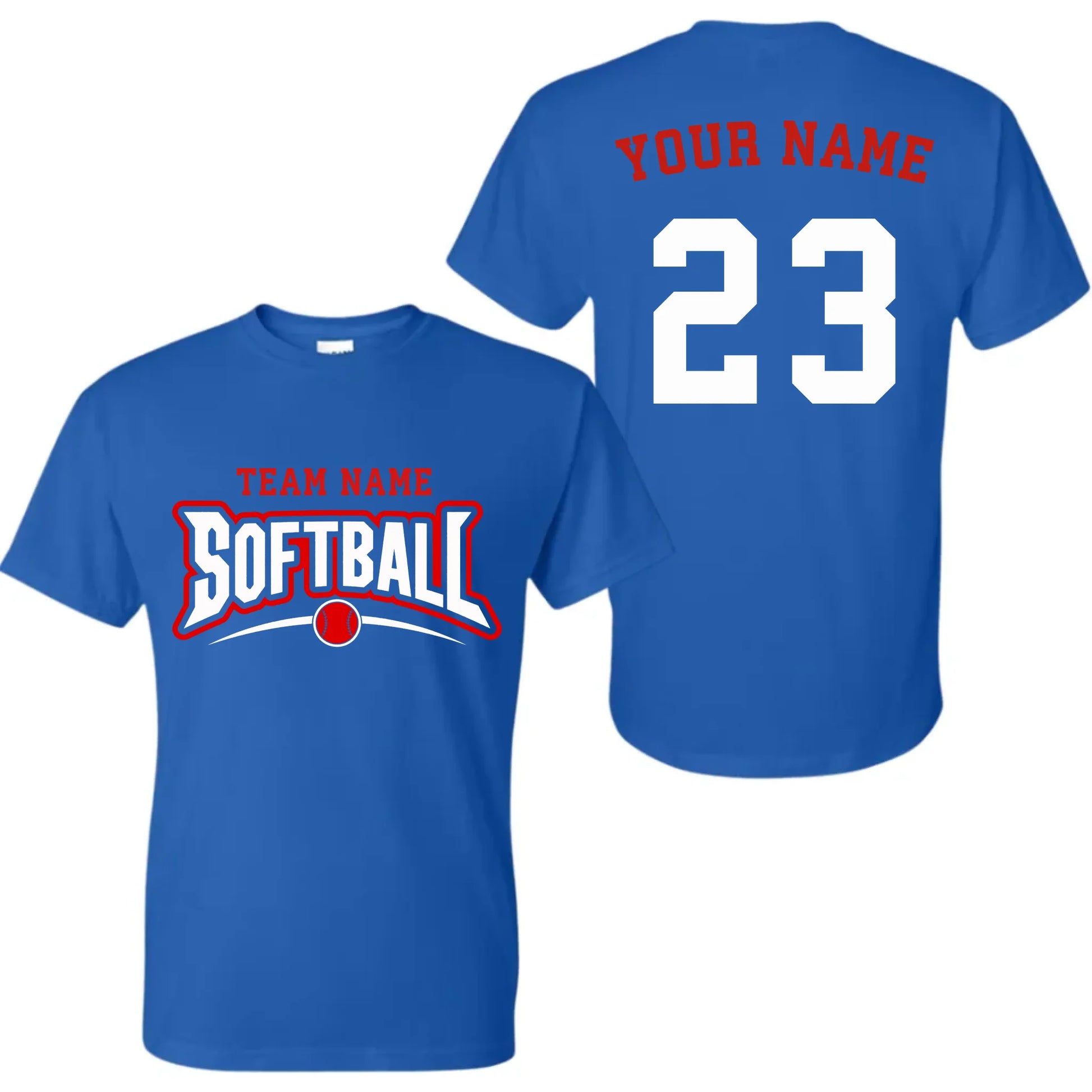 Blue t-shirt mk