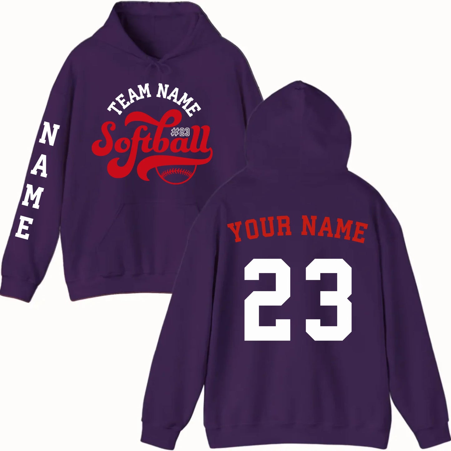 New Hoodie-Purple