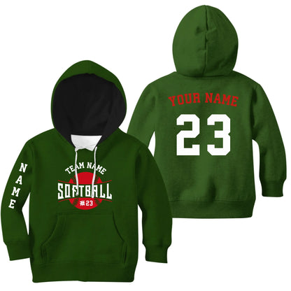 Green Kids-Hoodie