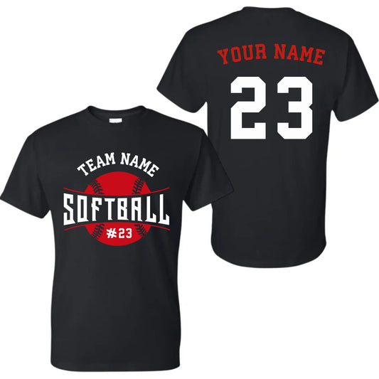 black t-shirt mk
