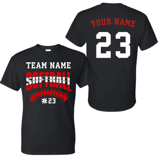 black t-shirt mk