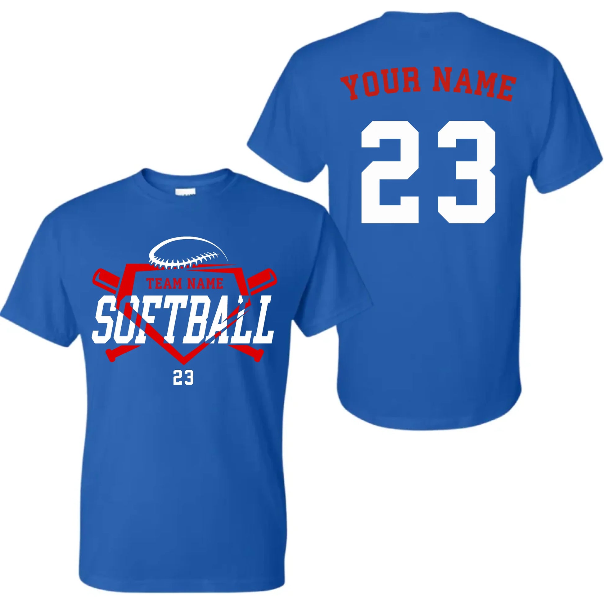 Blue t-shirt mk