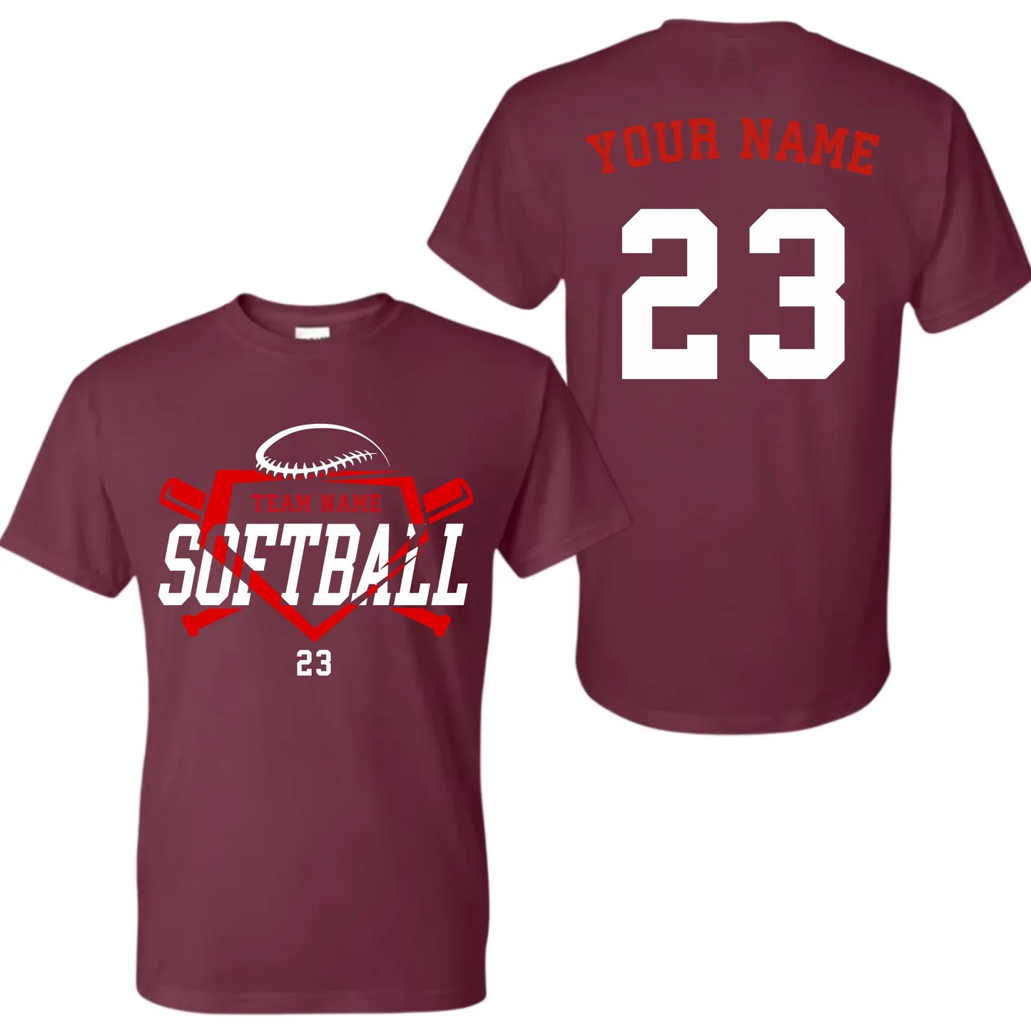 Maroon-mk-t-shirt