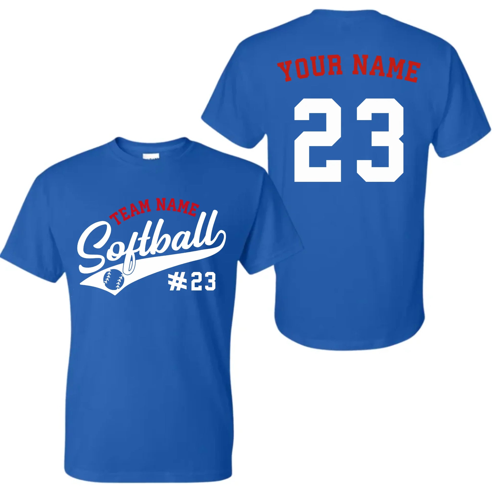 Blue t-shirt mk