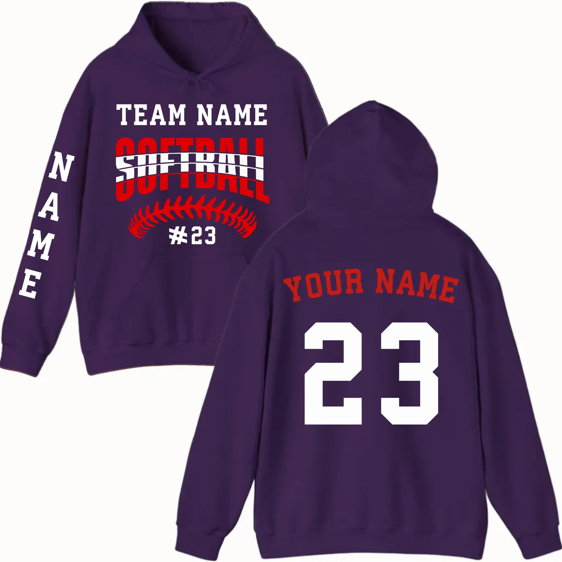 New Hoodie-Purple