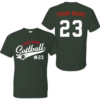 forest green t-shirt mk