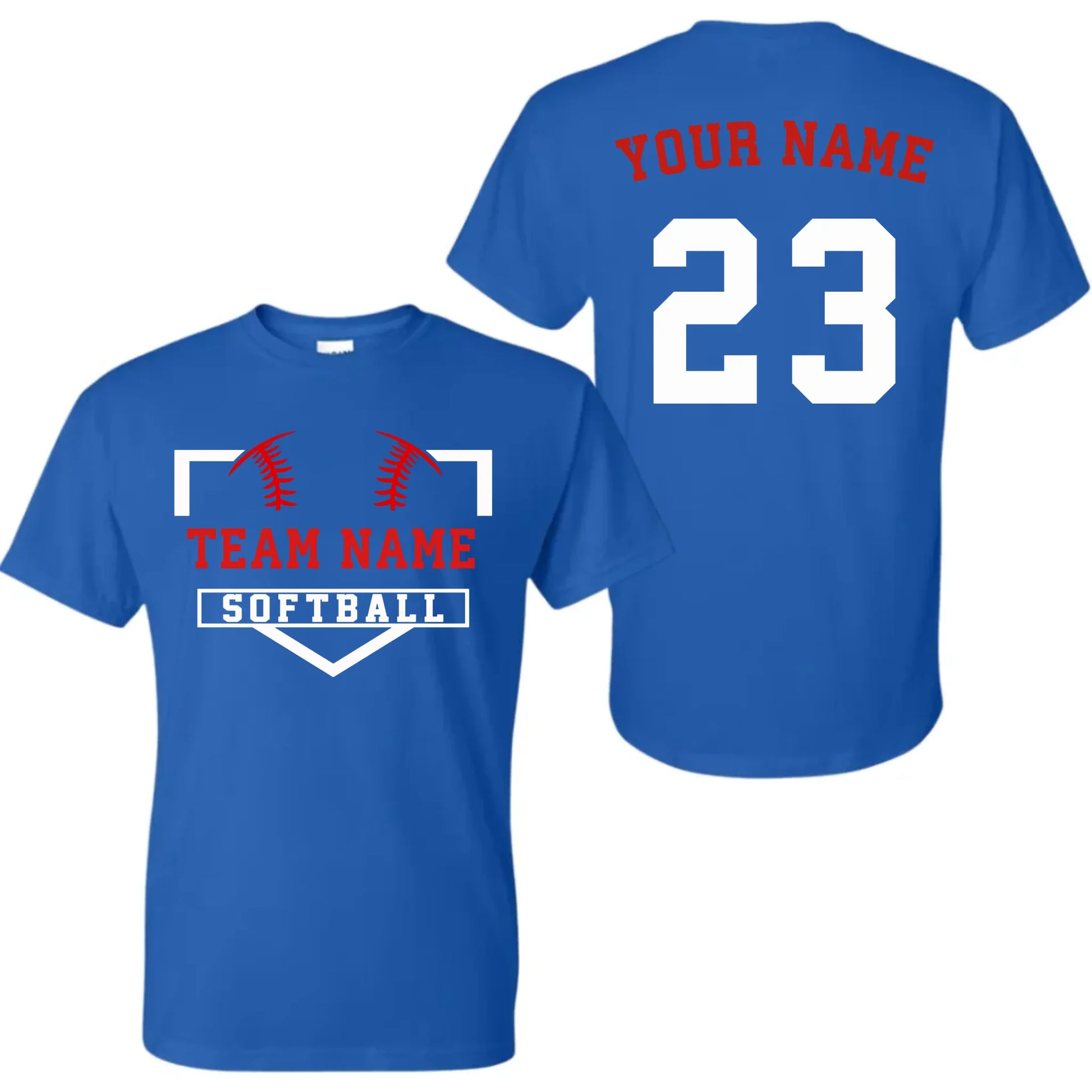 Blue t-shirt mk