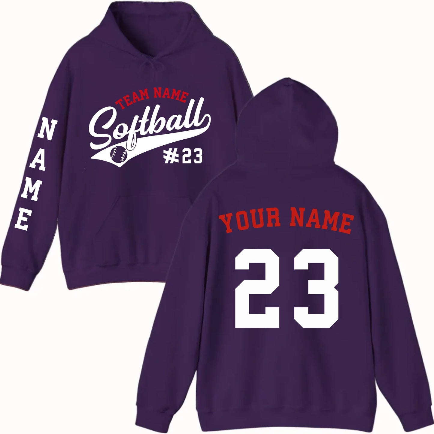 New Hoodie-Purple