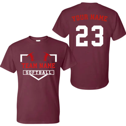 Maroon-mk-t-shirt