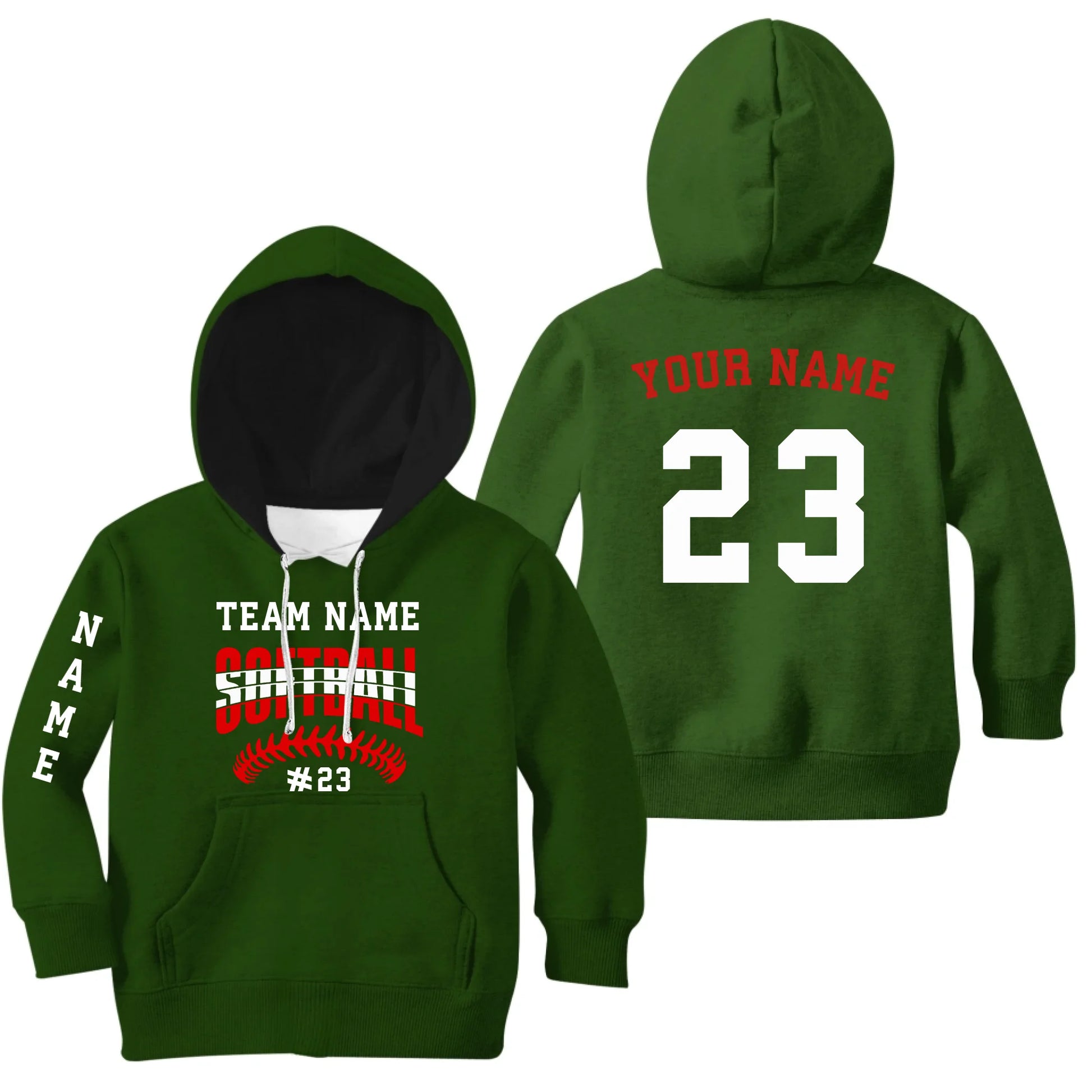 Green Kids-Hoodie