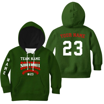 Green Kids-Hoodie