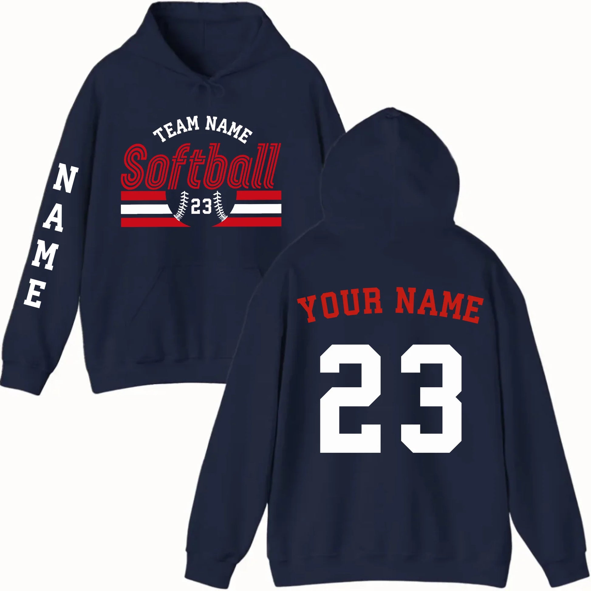 New Hoodie-navy