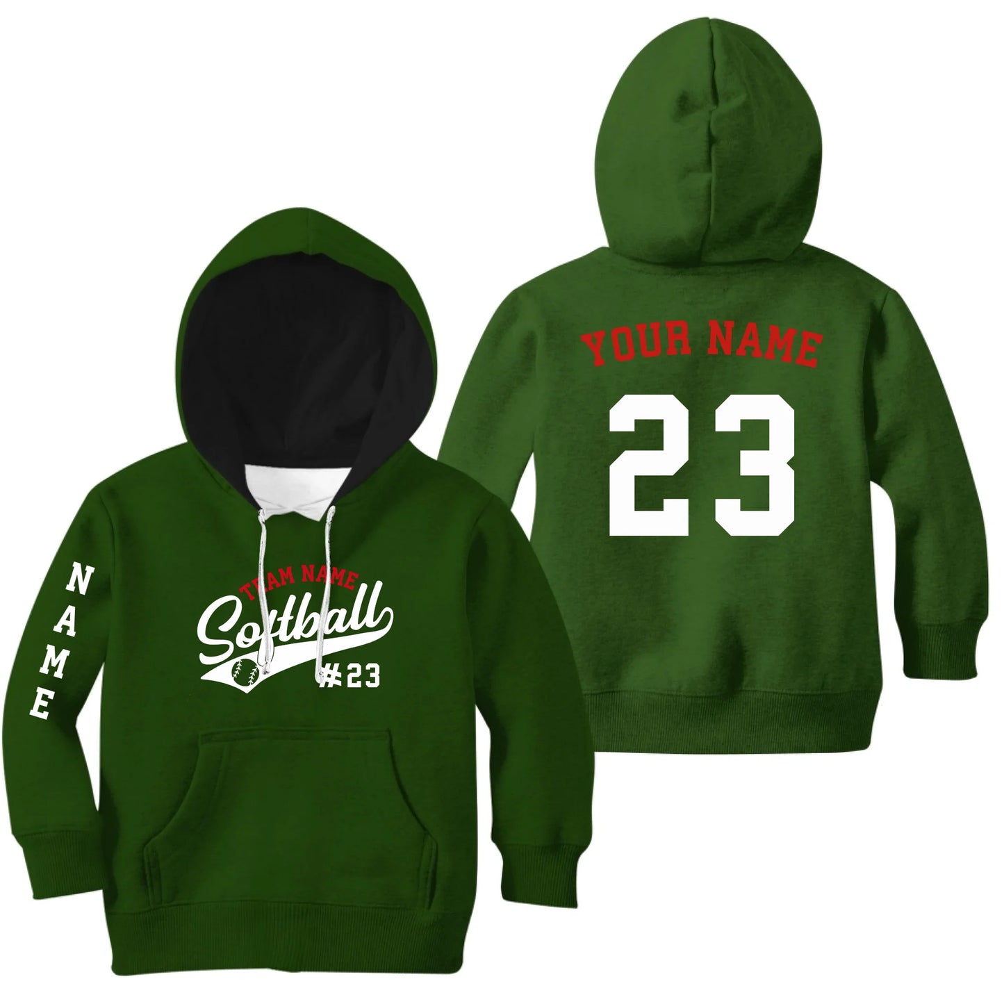 Green Kids-Hoodie